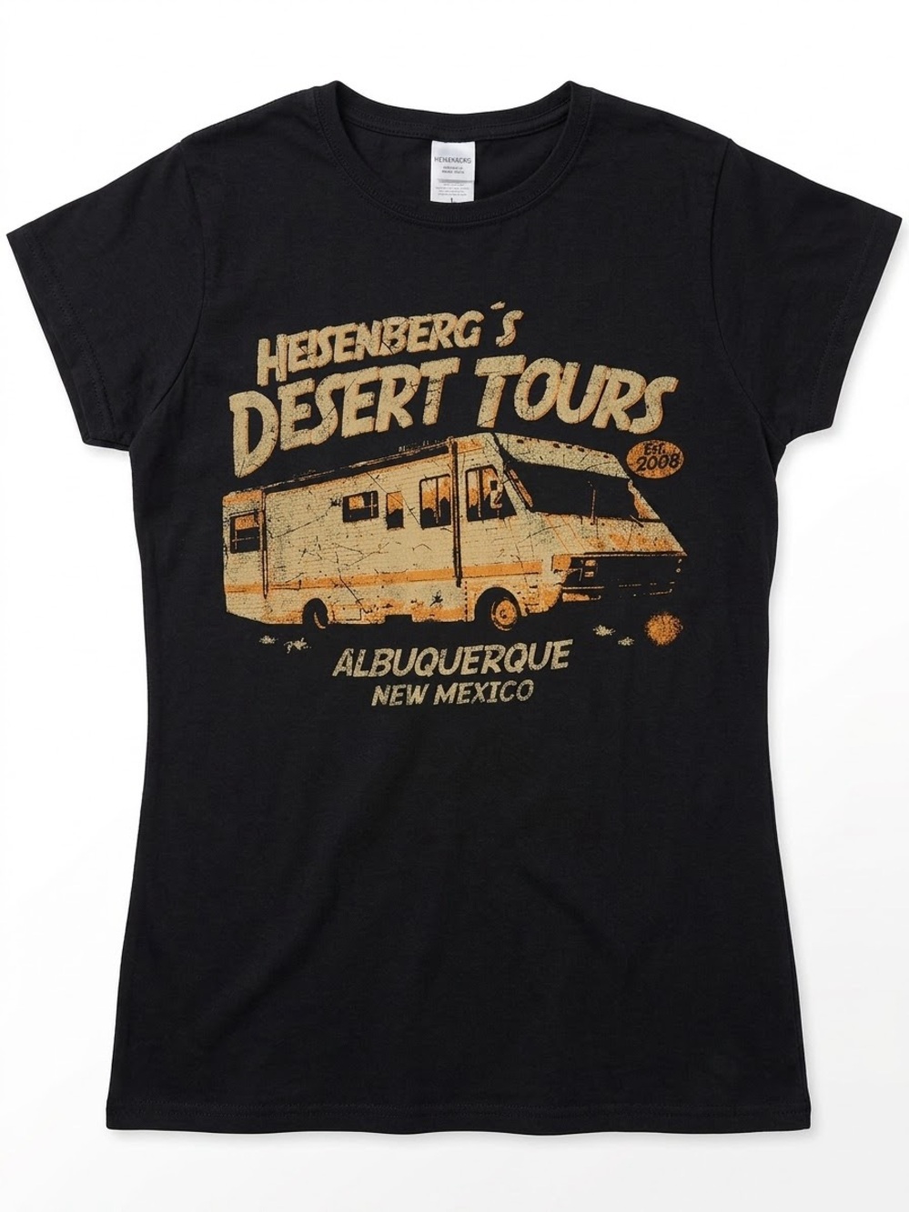 Heisenberg's Desert Tours Black Graphic Tee